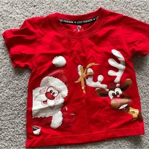 🔥2 for $25🔥Toddler Cotton Christmas Tee